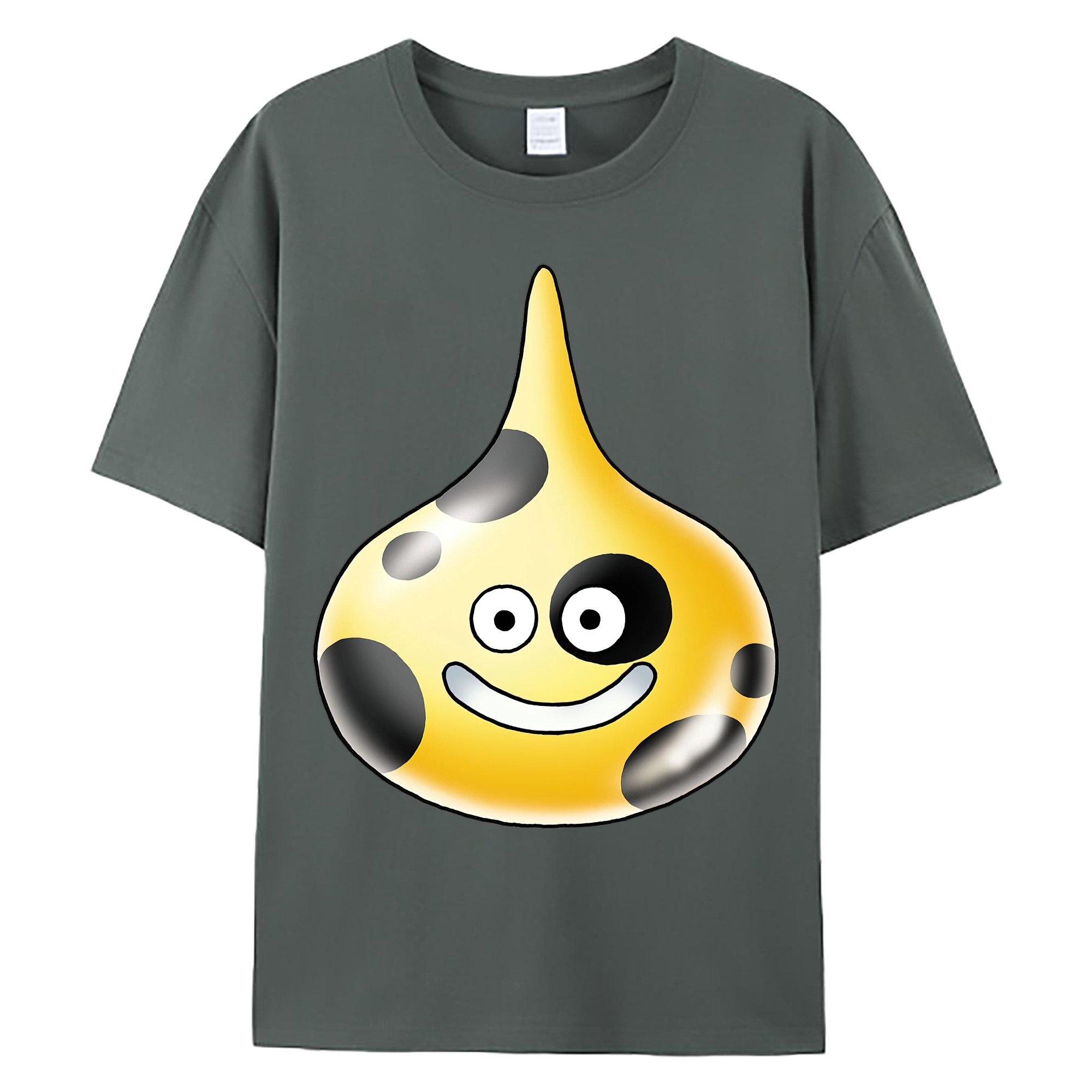 （画像用） ドラゴンクエスト Doragon Kuesuto Dragon Quest 綿100％ メンズ半袖Tシャツ｜肌触りやわらか＆通気性